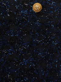 Jupe en tweed - Marine