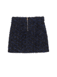 Jupe en tweed - Marine