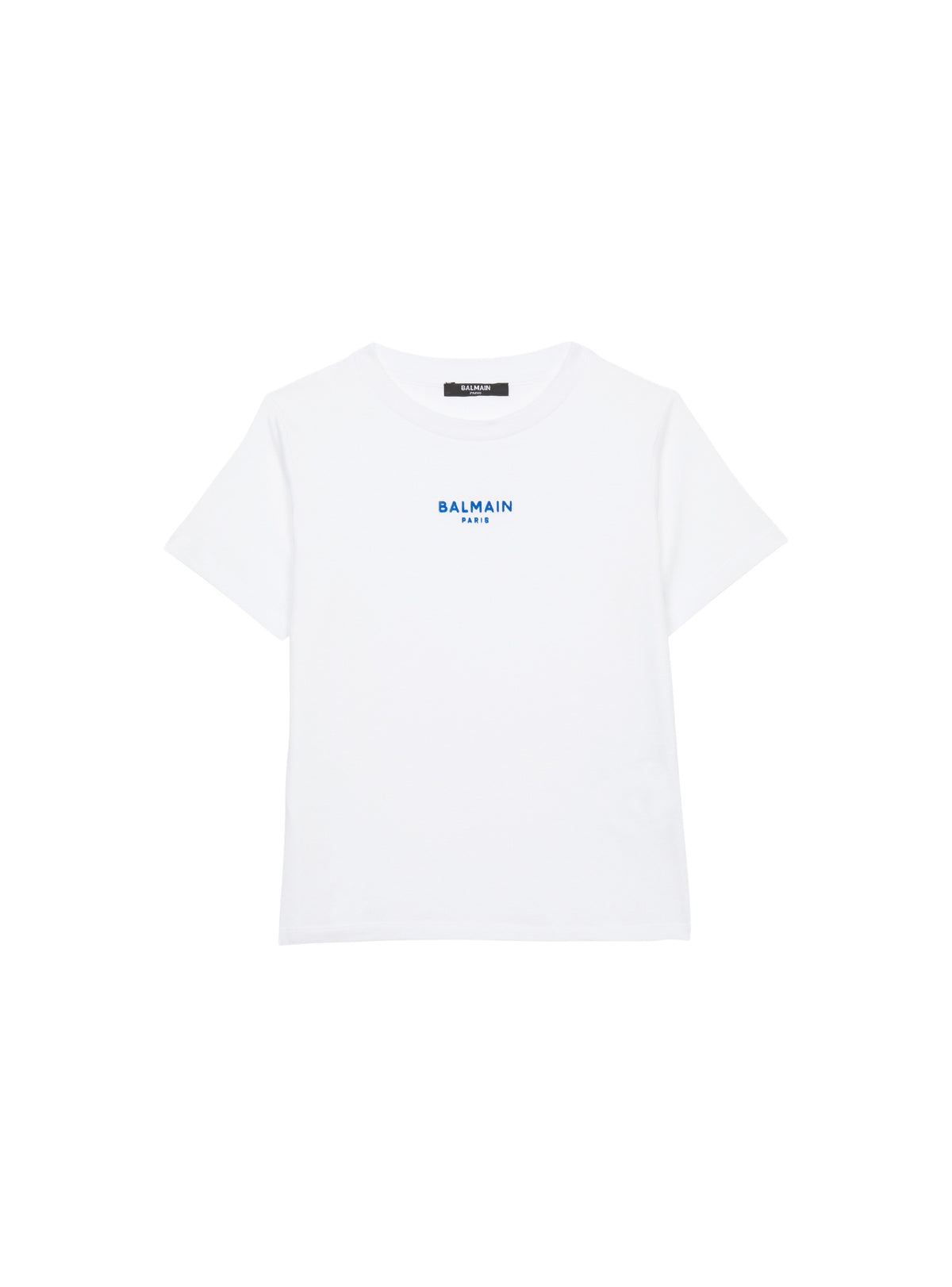 T-shirt floqué balmain paris - Marine