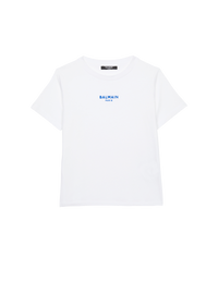 T-shirt floqué balmain paris - Marine