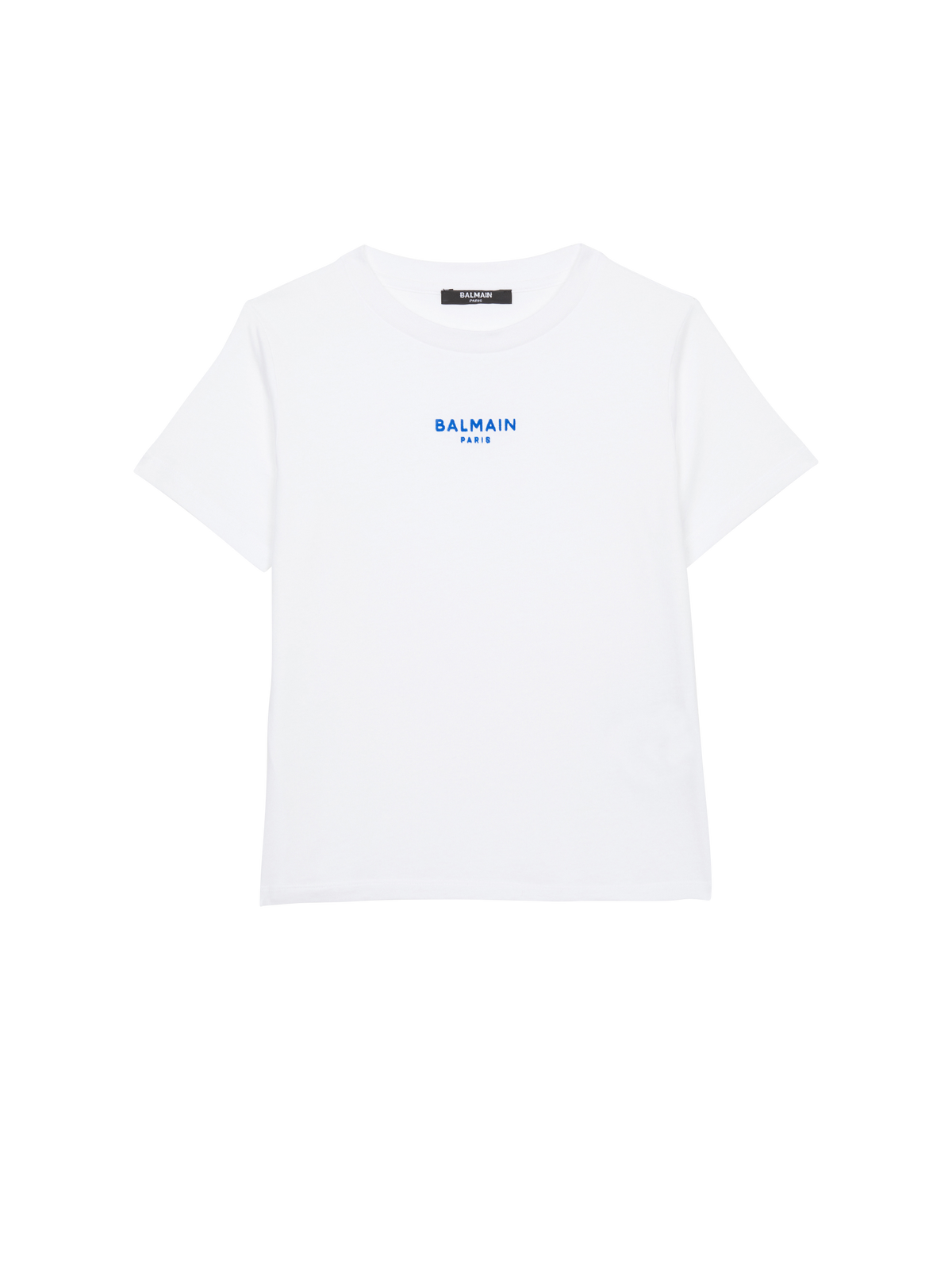 T-shirt floqué balmain paris - Marine