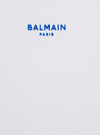 T-shirt floqué balmain paris - Marine