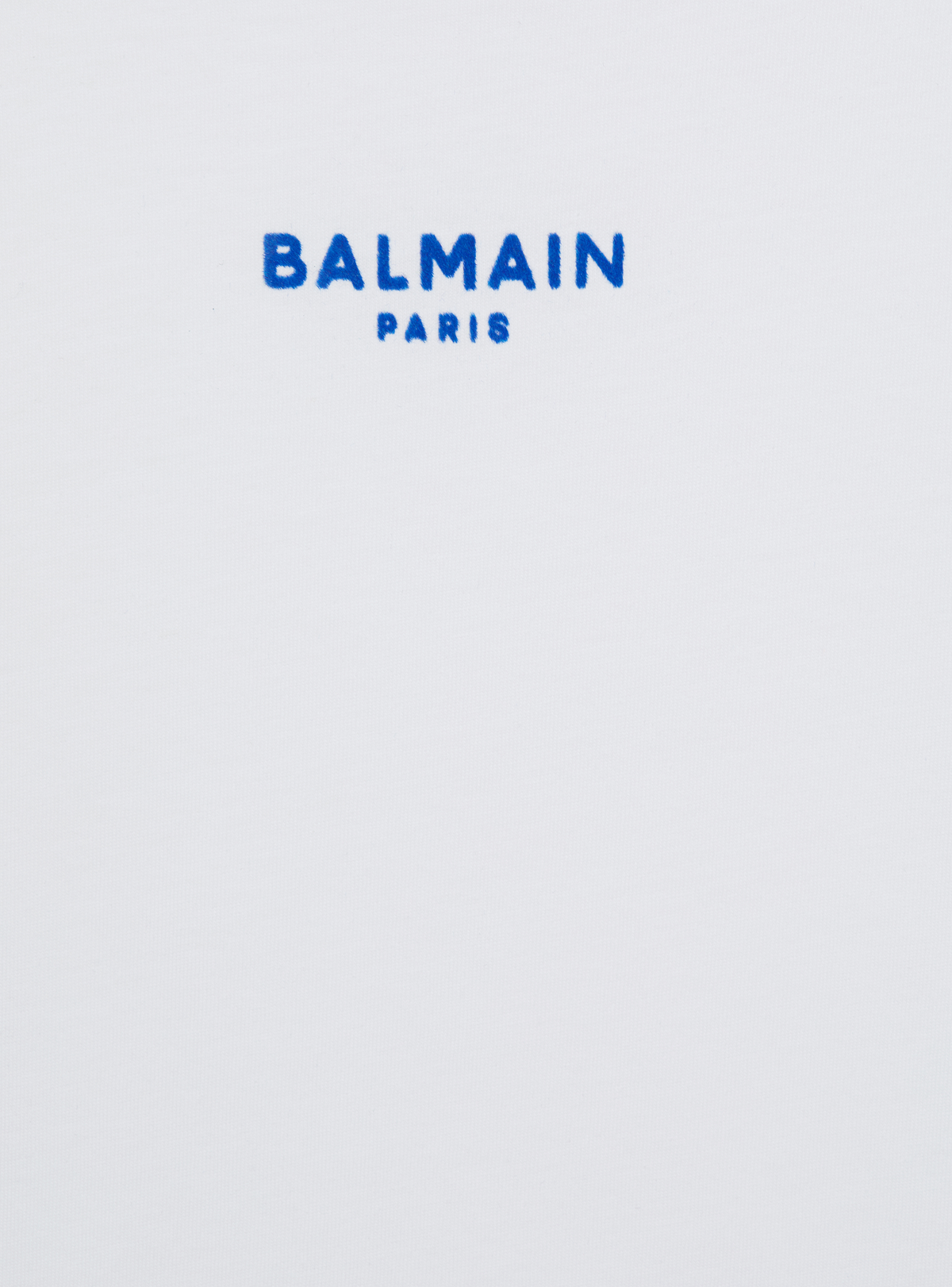 T-shirt floqué balmain paris - Marine