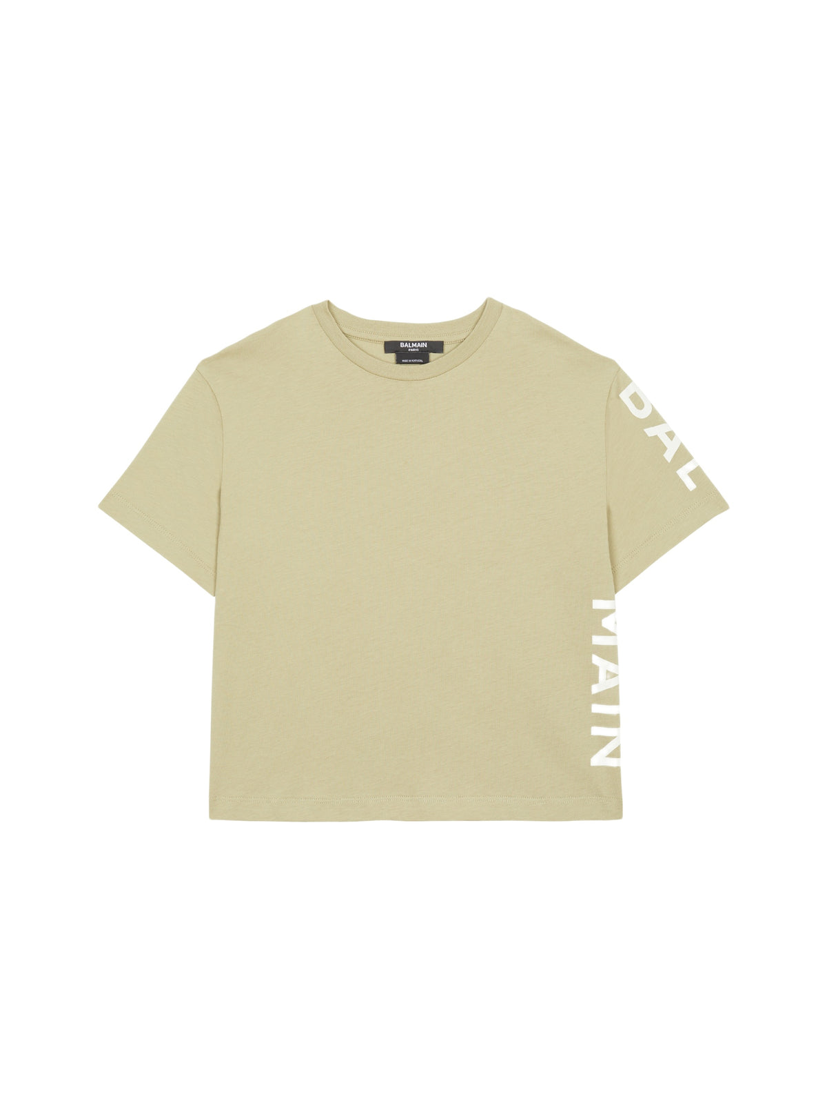 T-shirt balmain doré - Vert