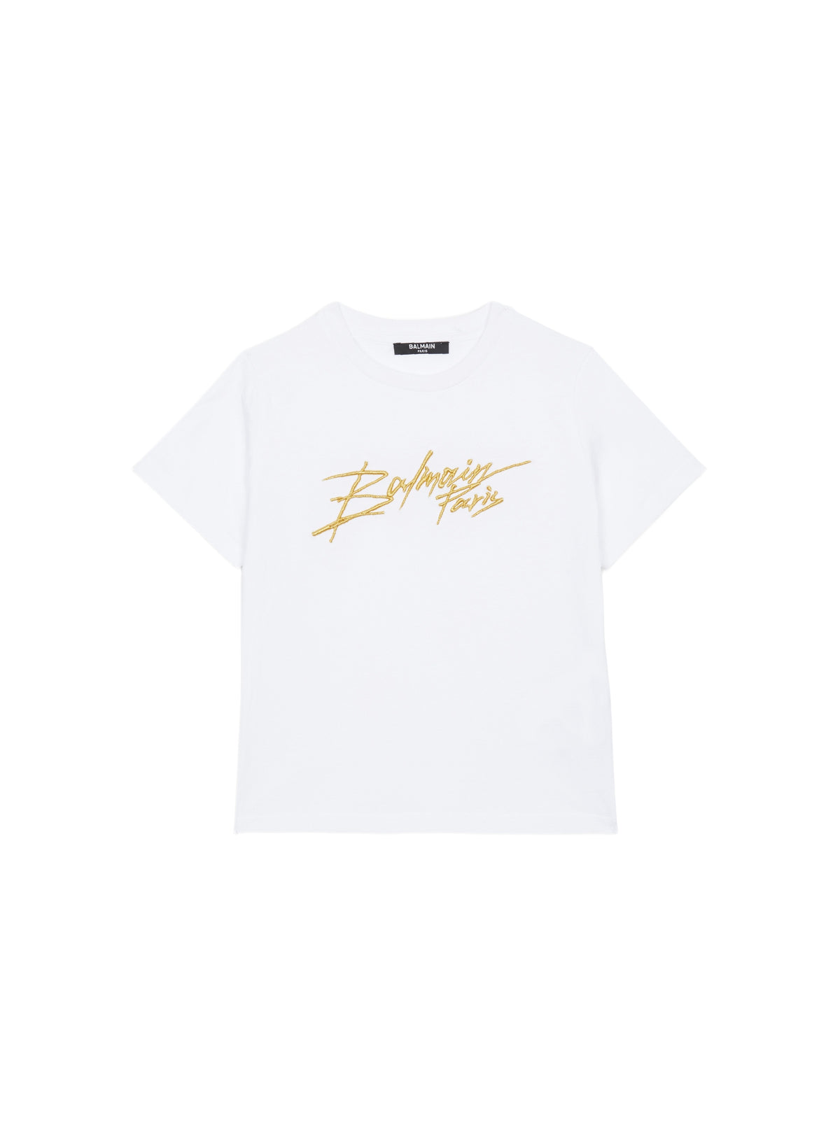 T-shirt balmain signature - Blanc