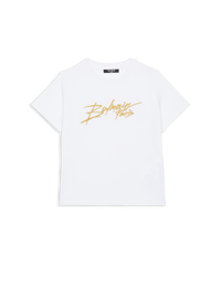 T-shirt balmain signature - Blanc