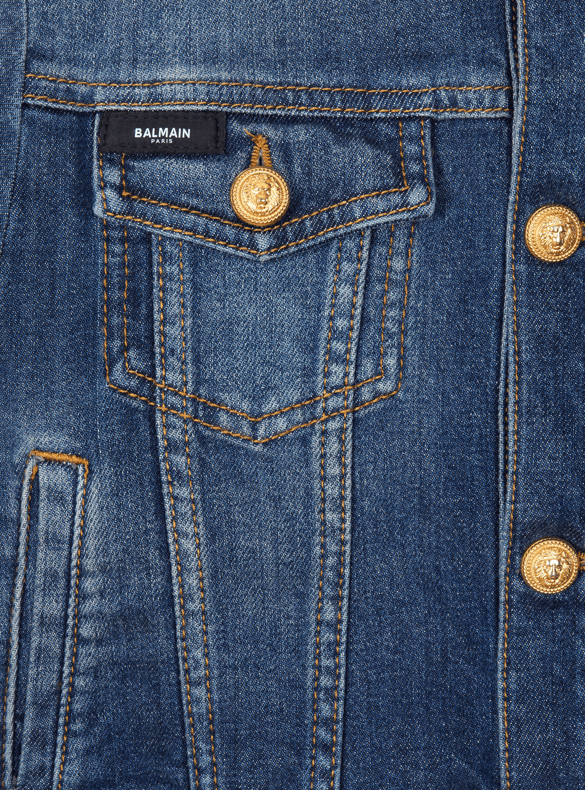 Veste en denim - Bleu