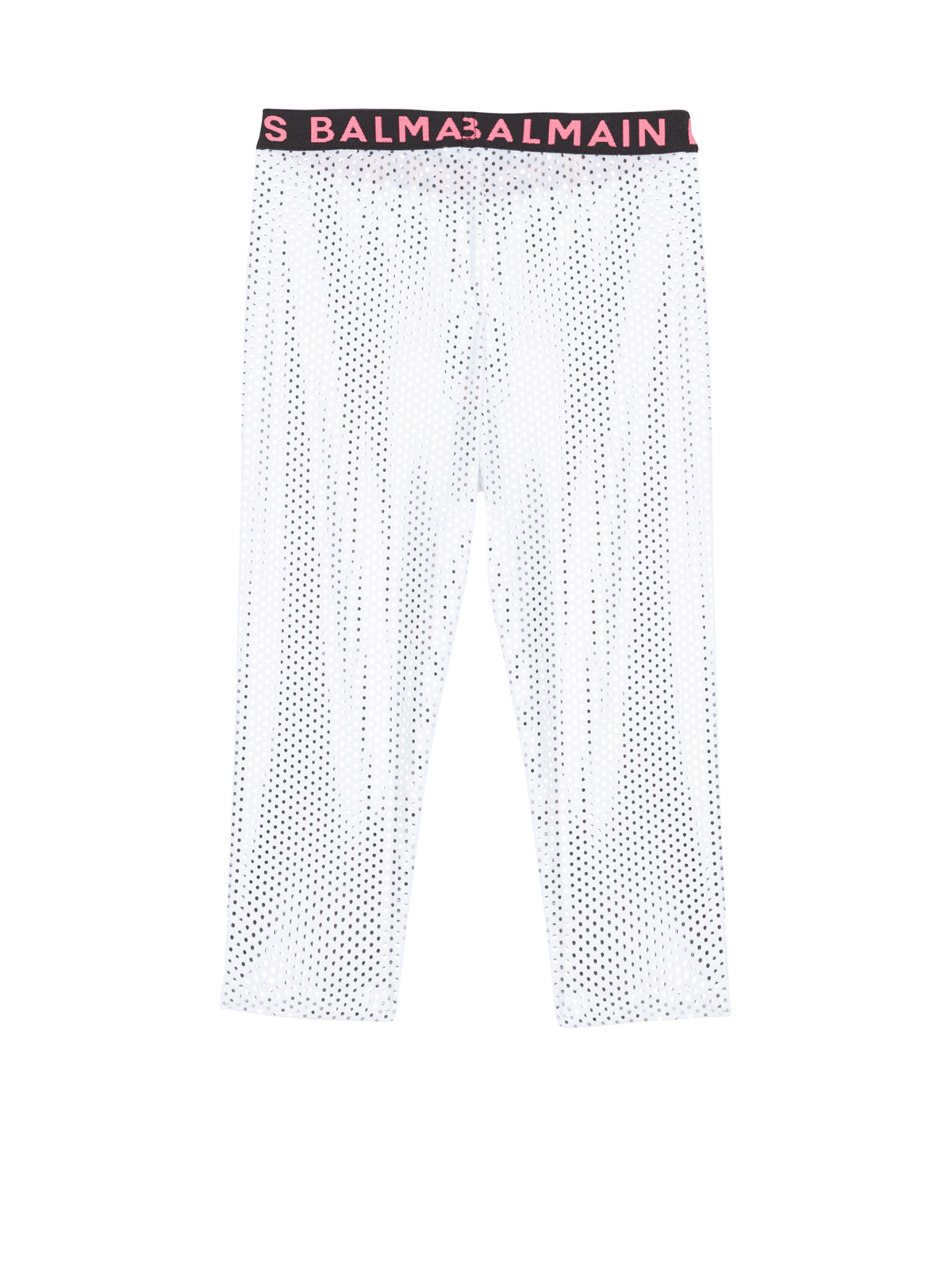 Legging balmain métallisé - Blanc