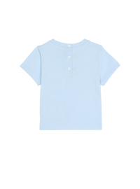 T-shirt balmain signature étoile - Bleu