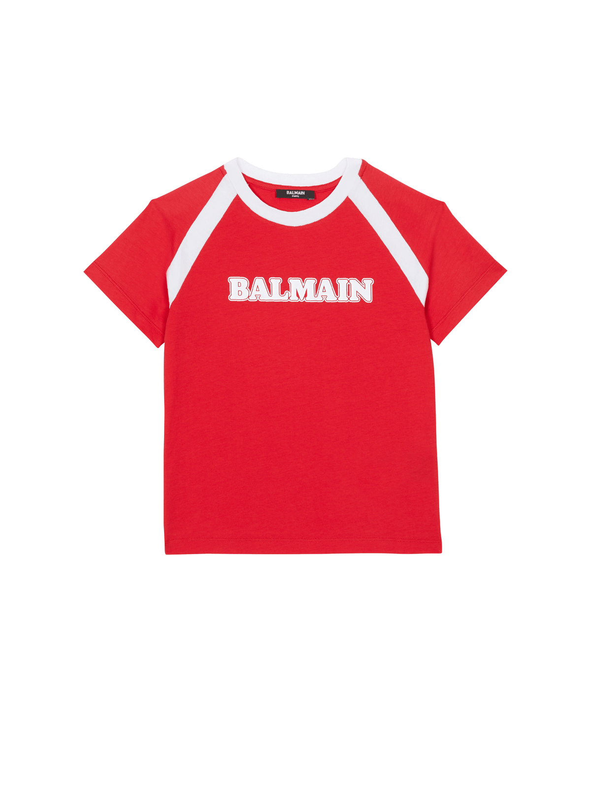 T-shirt balmain rétro - Rouge