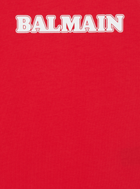 T-shirt balmain rétro - Rouge
