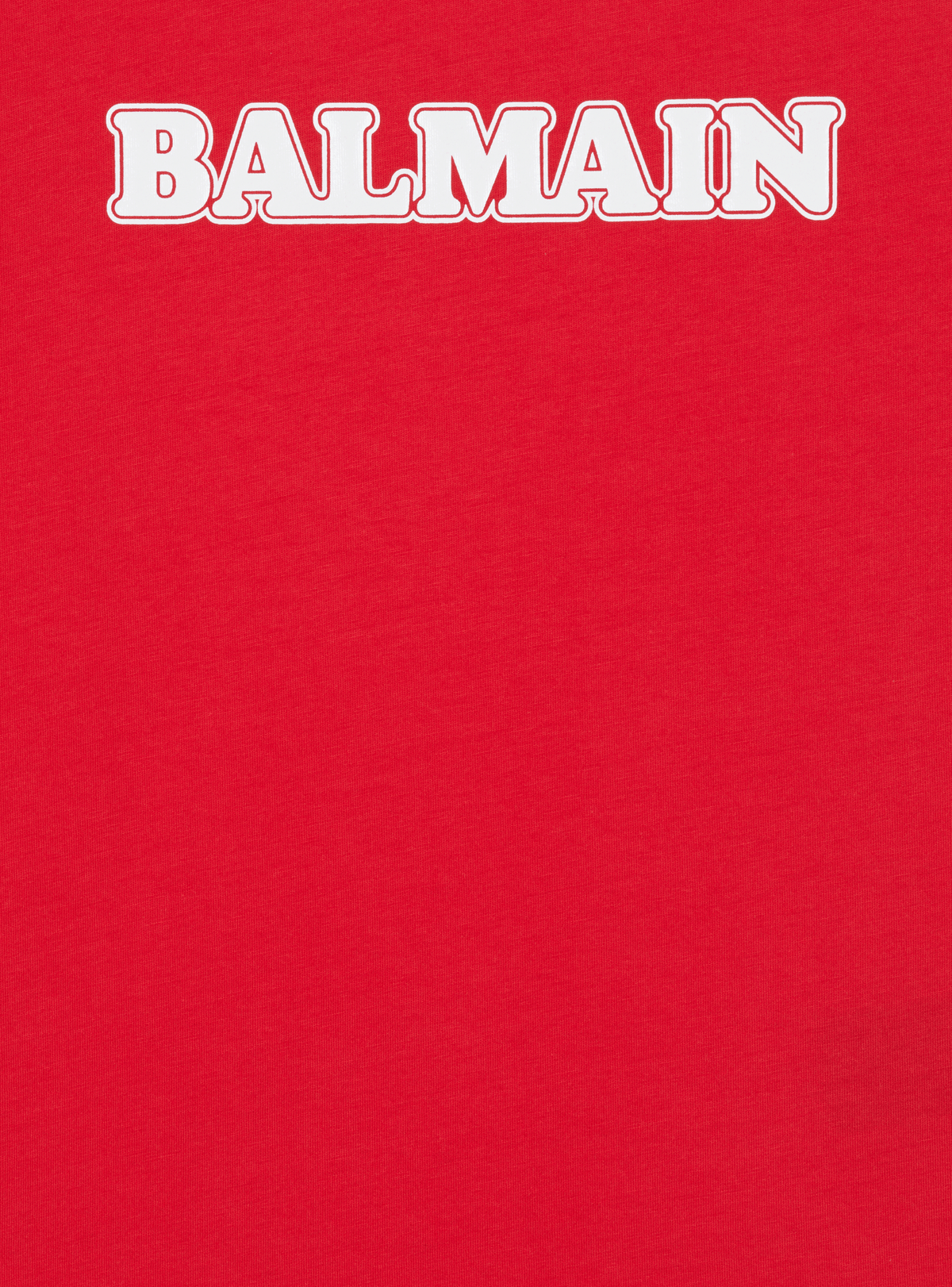 T-shirt balmain rétro - Rouge