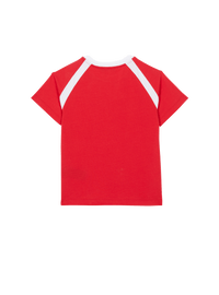 T-shirt balmain rétro - Rouge