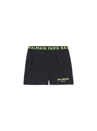 Short de bain balmain paris - Noir