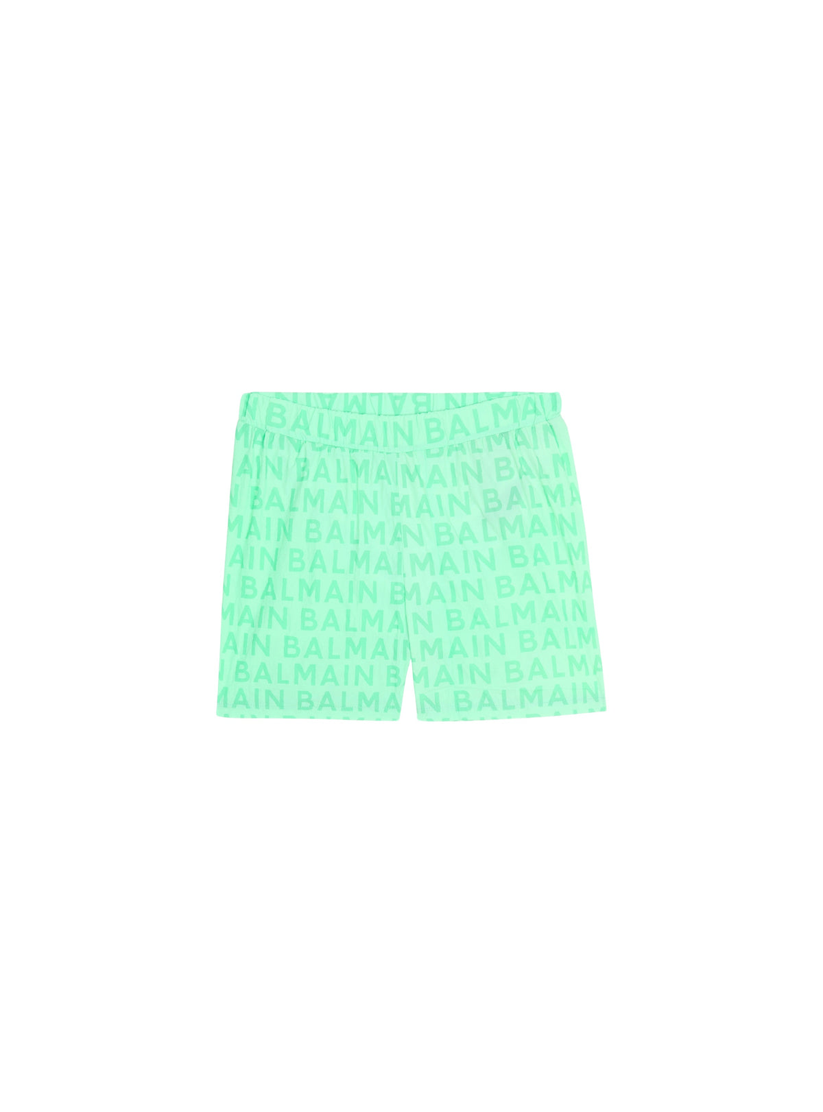 Short de bain à logo balmain  - Vert