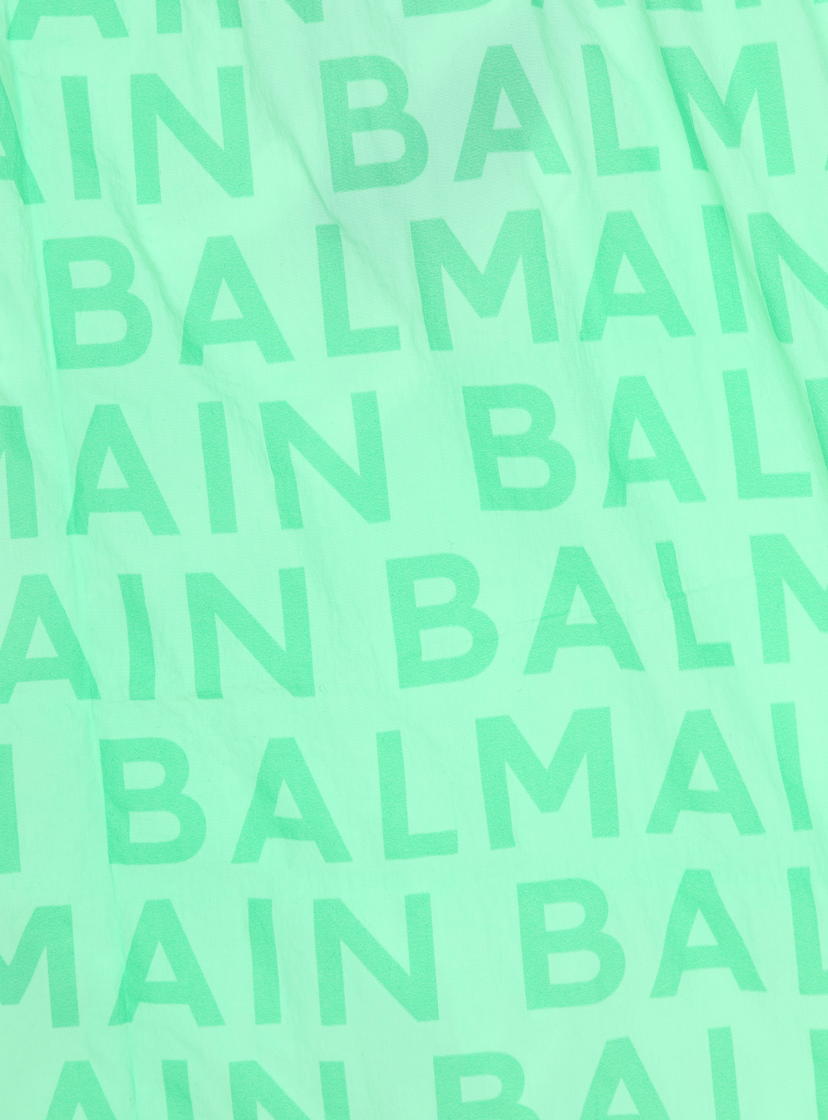 Short de bain à logo balmain  - Vert