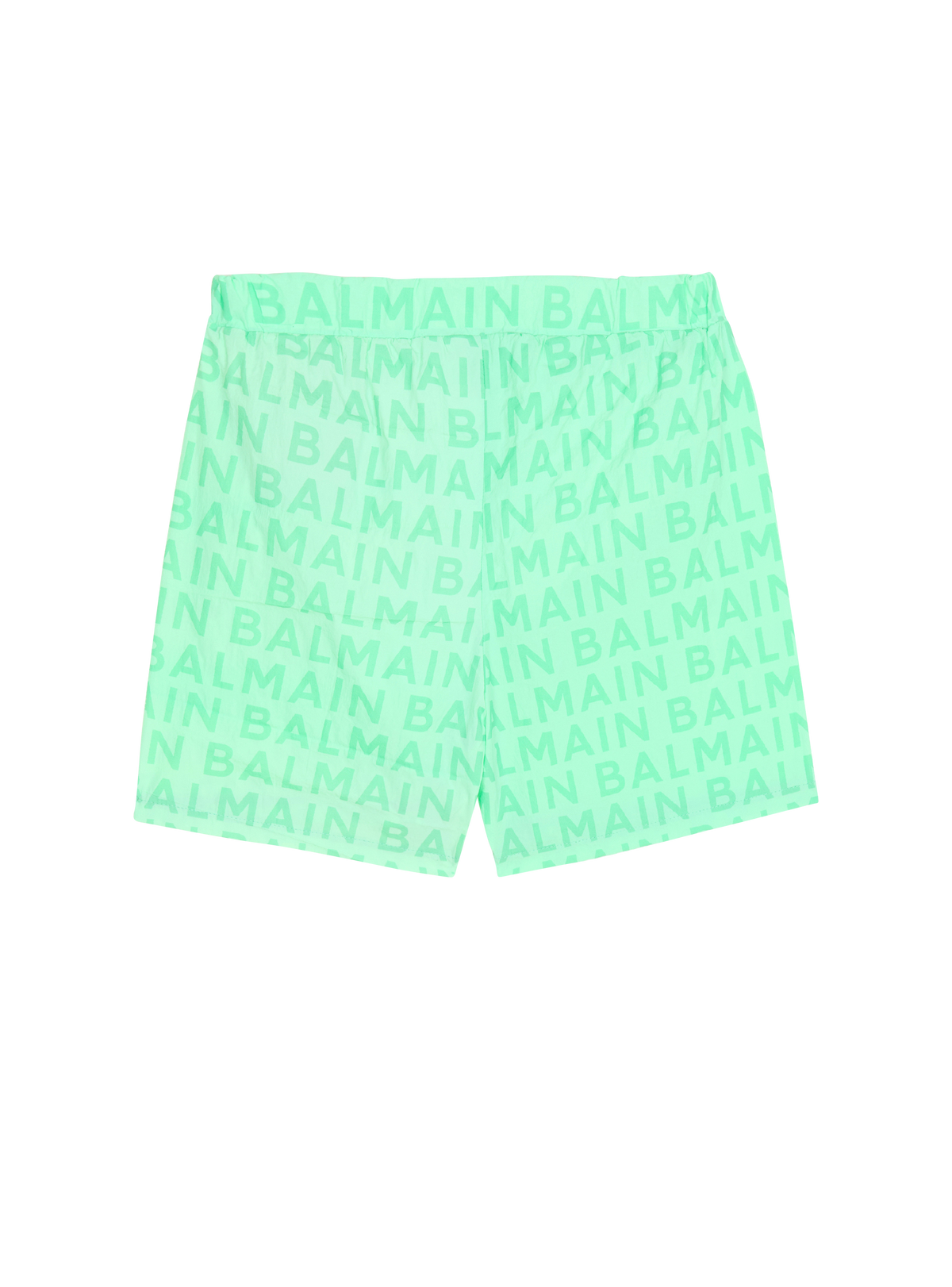 Short de bain à logo balmain  - Vert