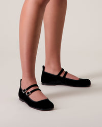 1 QTY New Bulla Rina Black Velvet