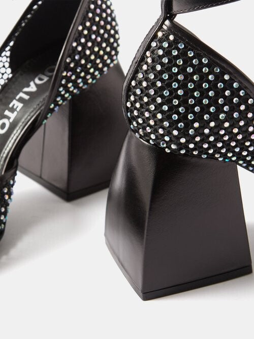 2 QTY DJV-190€-6/6 RELIQUAT Bulla Pia 90 Crystal Radiant Black