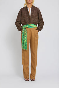Veste Burkina coupe courte - Brown