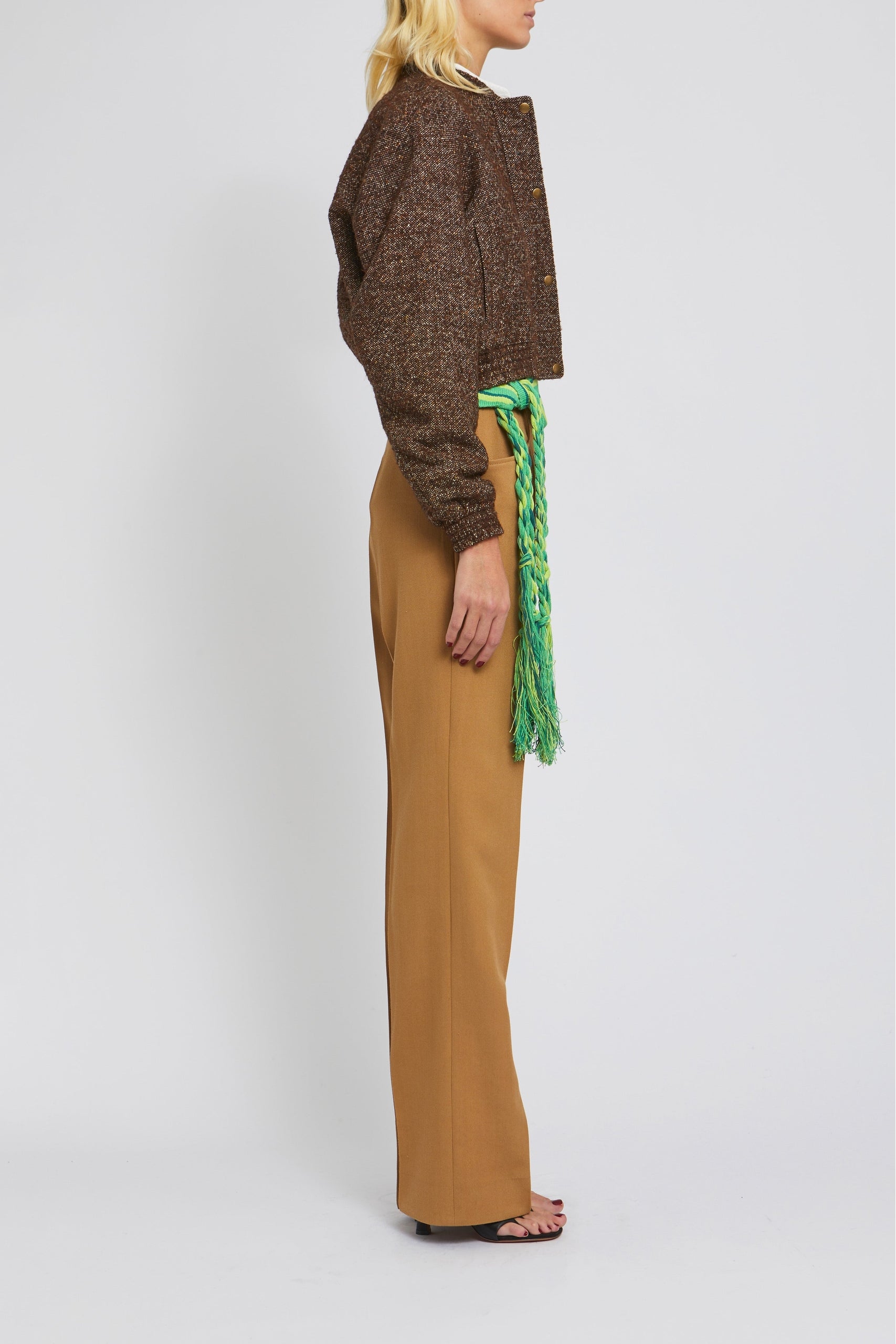 Veste Burkina coupe courte - Brown