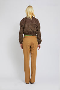 Veste Burkina coupe courte - Brown