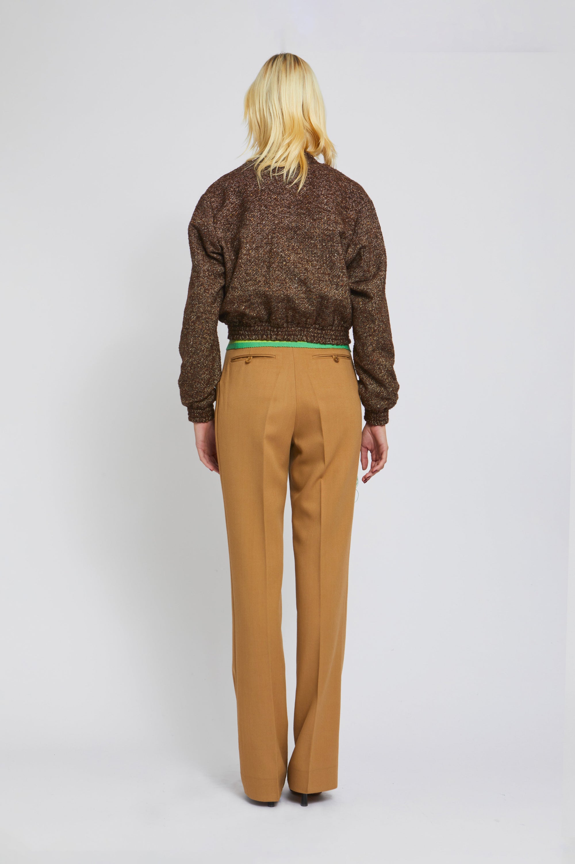 Veste Burkina coupe courte - Brown