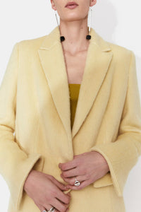 Boyfriend Coat - Buttermilk