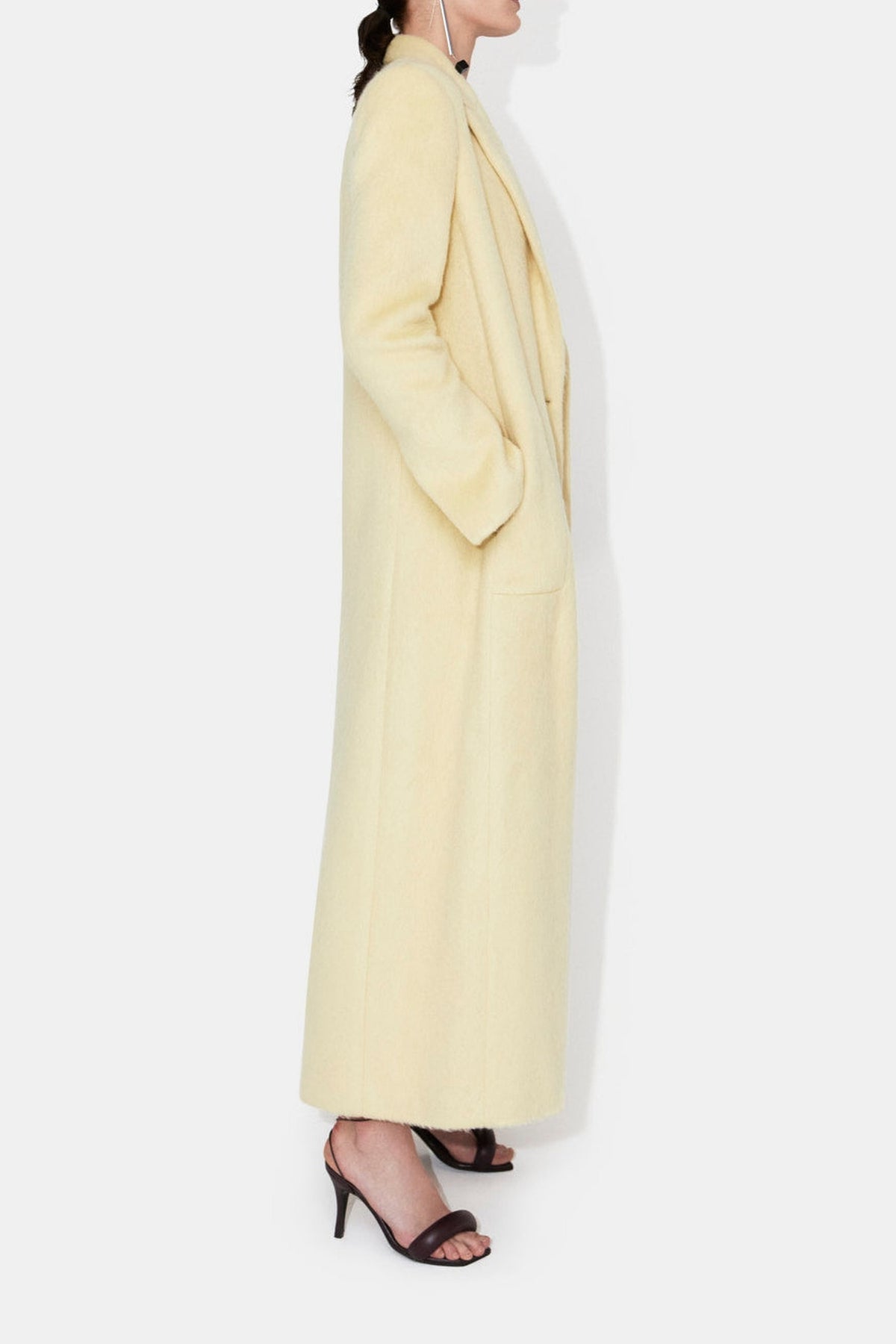 Boyfriend Coat - Buttermilk