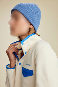 Sweatshirt Script avec logo - Cream