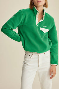 Sweatshirt Script avec logo - Verde
