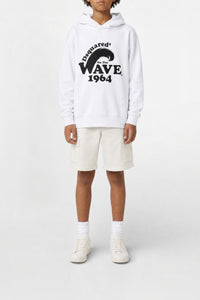 Sweat à capuche imprimé - White
