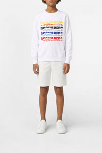 Sweatshirt avec logo - White
