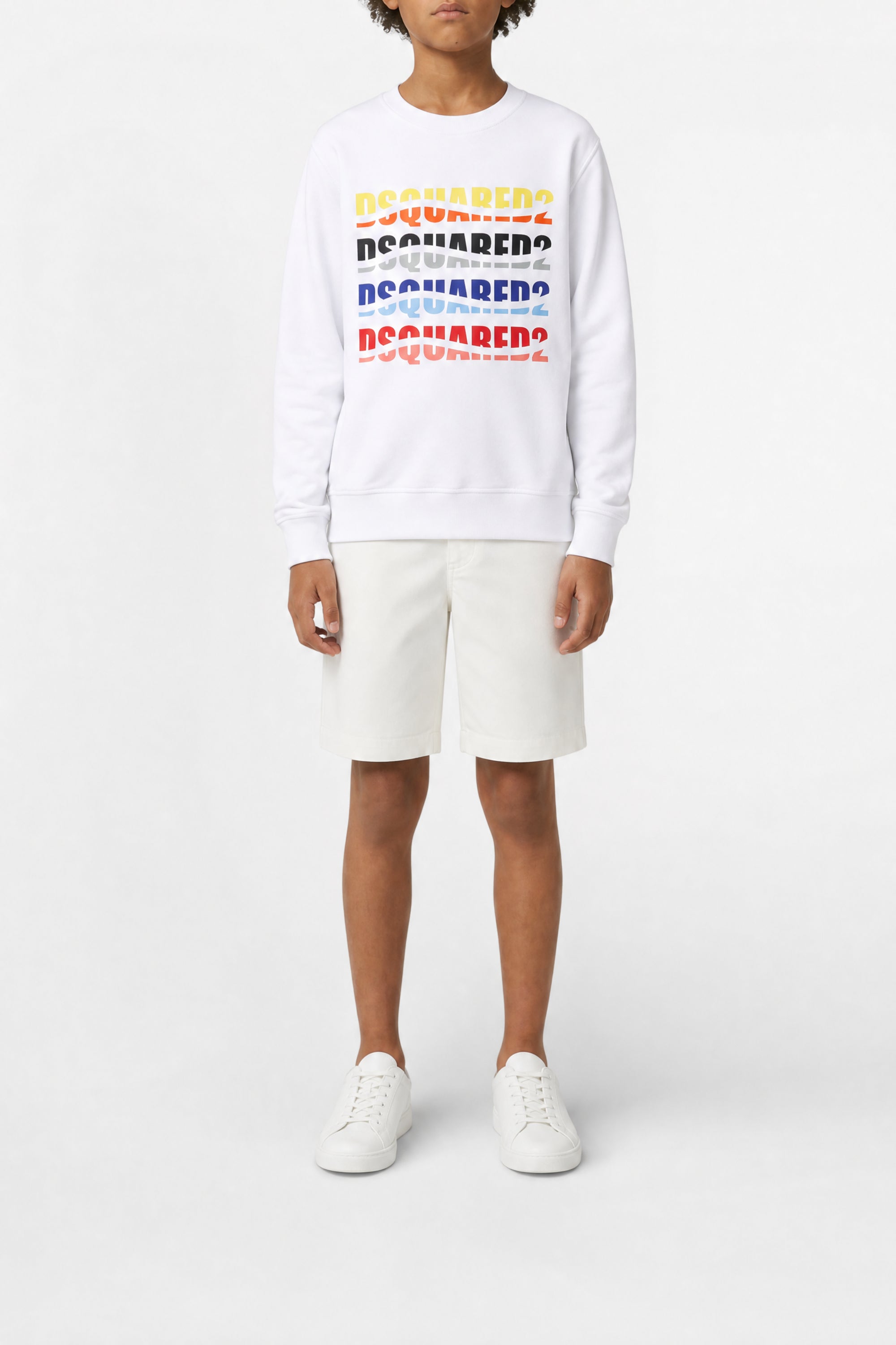 Sweatshirt avec logo - White