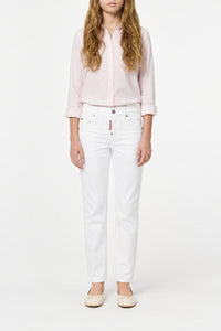 Denim trousers - White