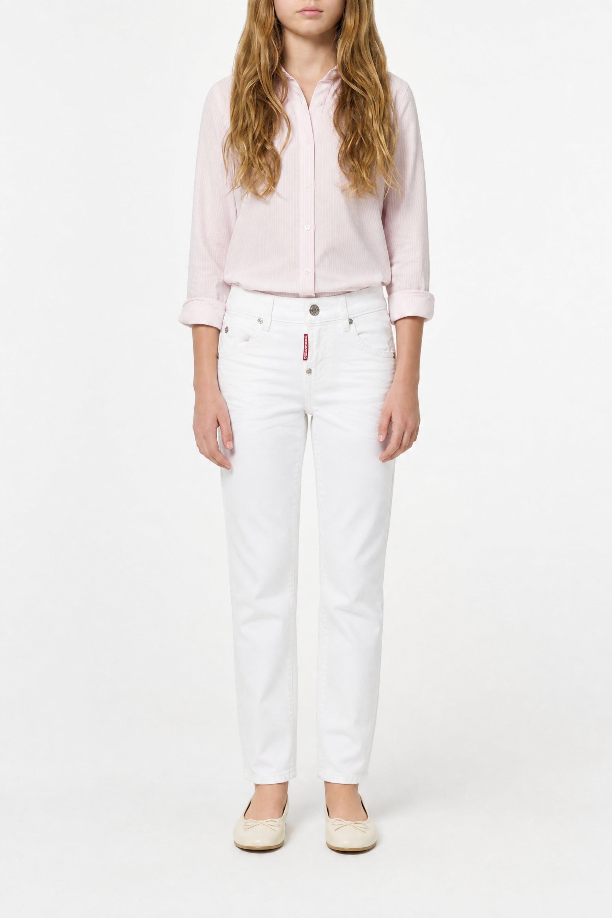 Denim trousers - White
