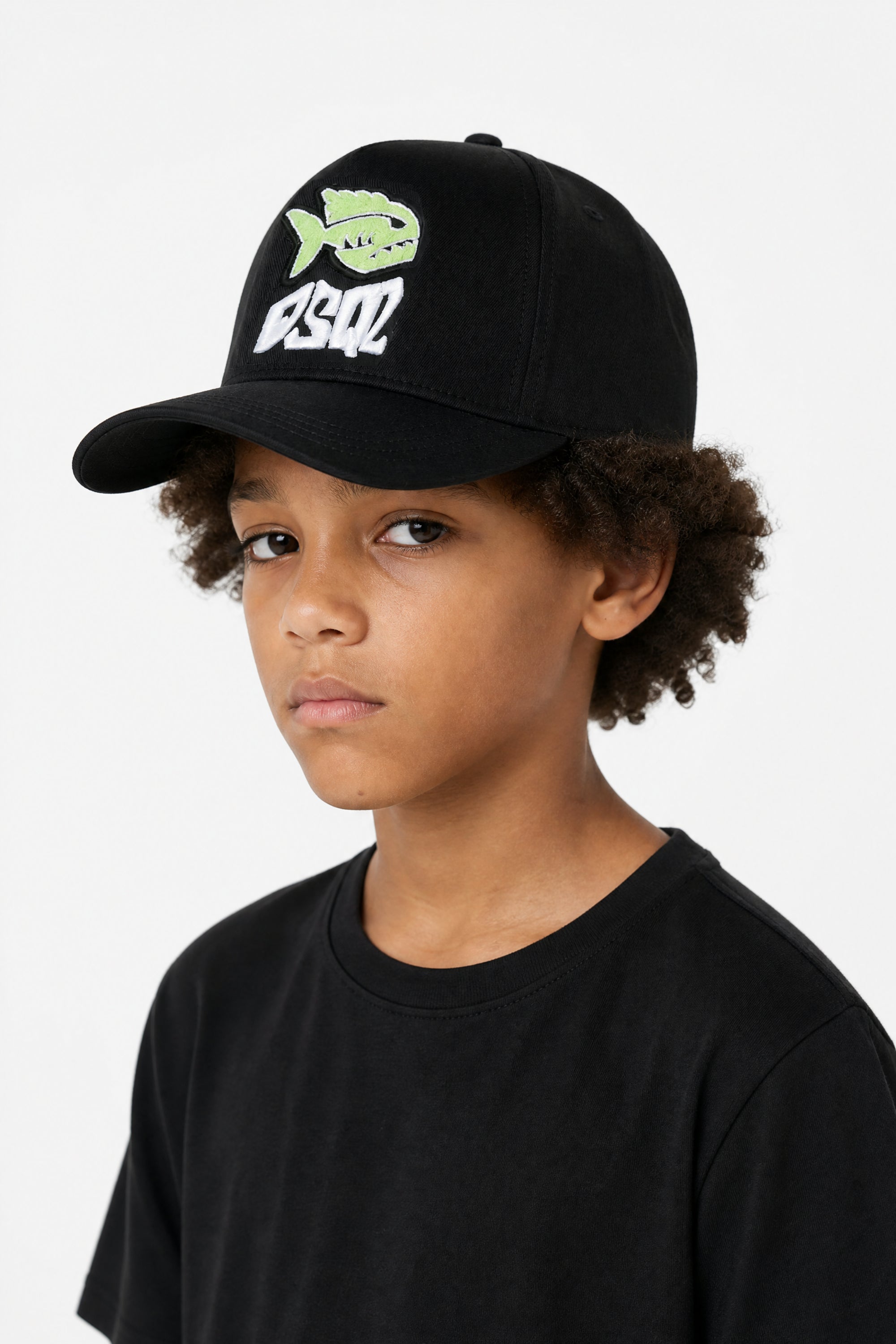 Cap with logo - Black