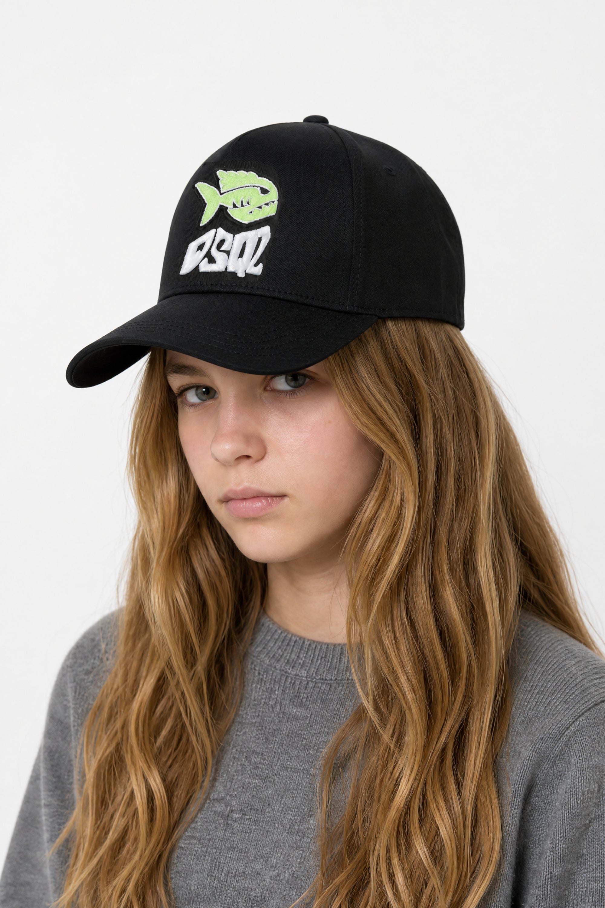 Cap with logo - Black