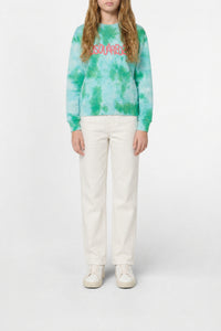 Sweatshirt délavé - Chlorophyll Green