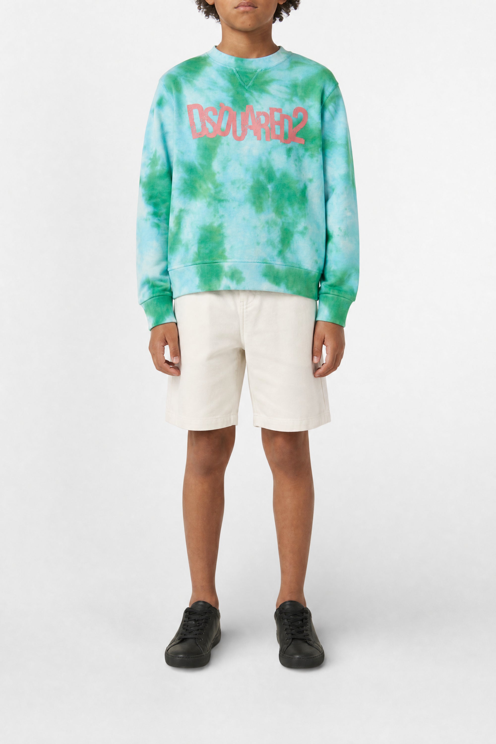 Sweatshirt délavé - Coral Red
