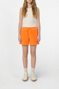 Short avec cordon de serrage - Dark Orange Fluo