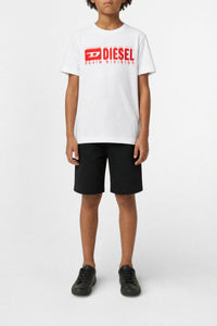 T-shirt avec logo - Bianco