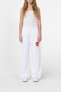 Drawstring sweatpants - Bianco
