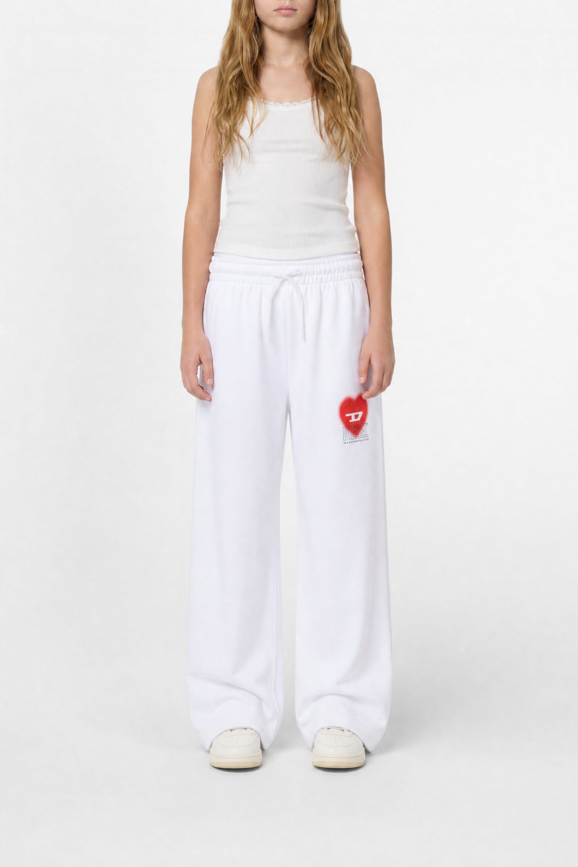 Drawstring sweatpants - Bianco