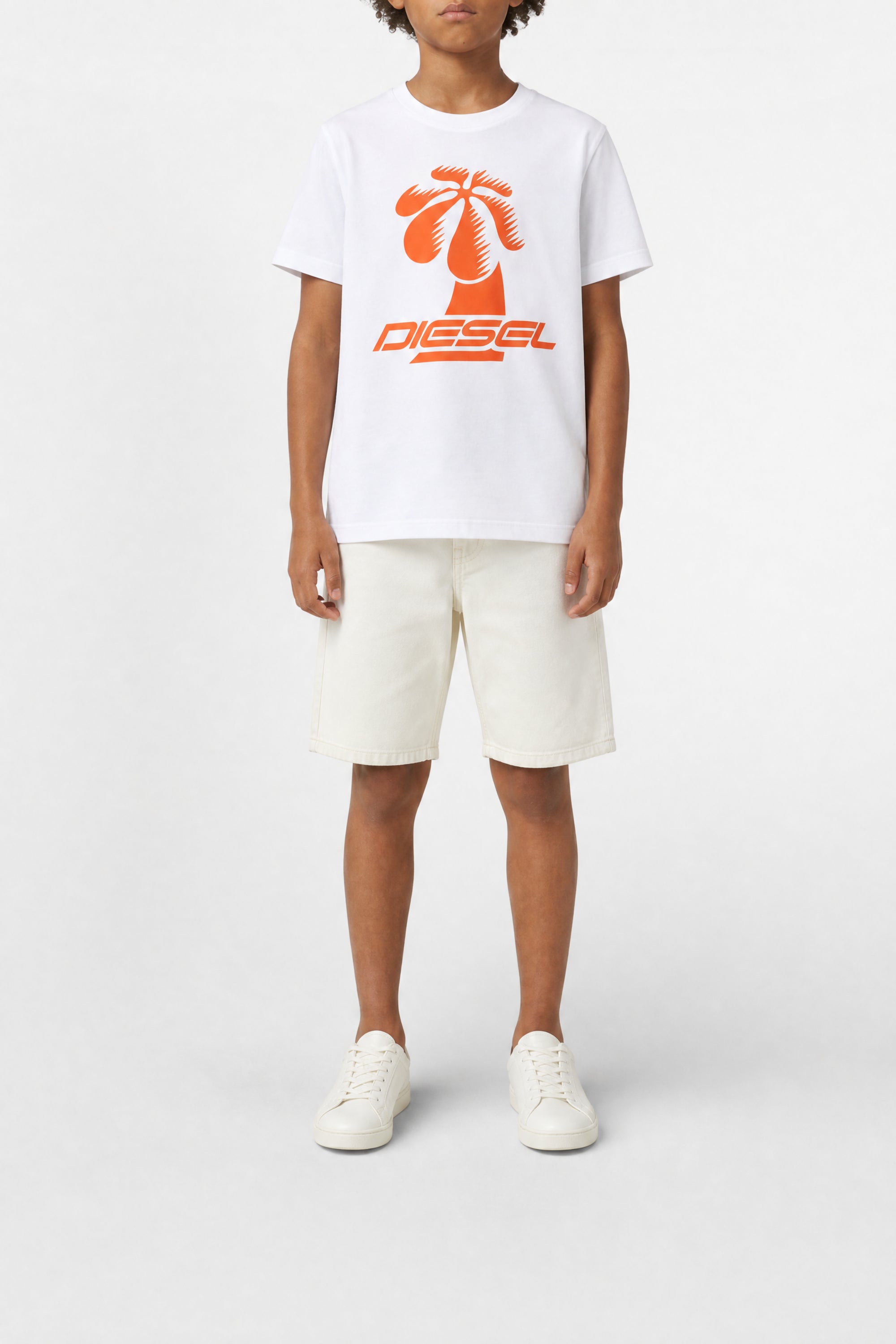 T-shirt à imprimé - Bianco