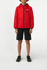 Veste coupe-vent à capuche - Red