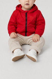 Veste coupe-vent à capuche - Red