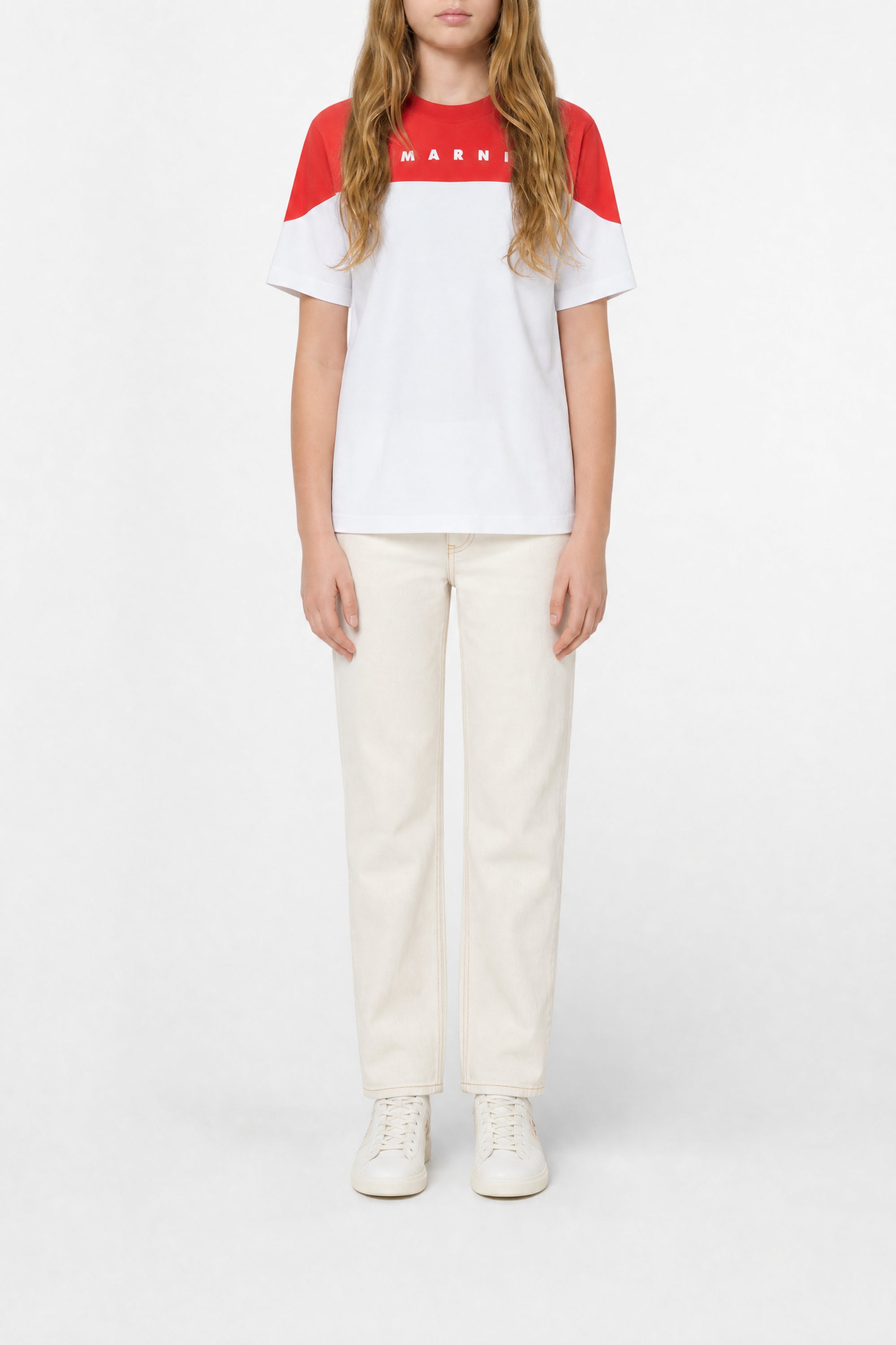 T-shirt with logo - Light Natural