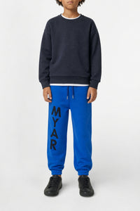 Pantalon de survêtement avec logo - Light Cobalto Blue