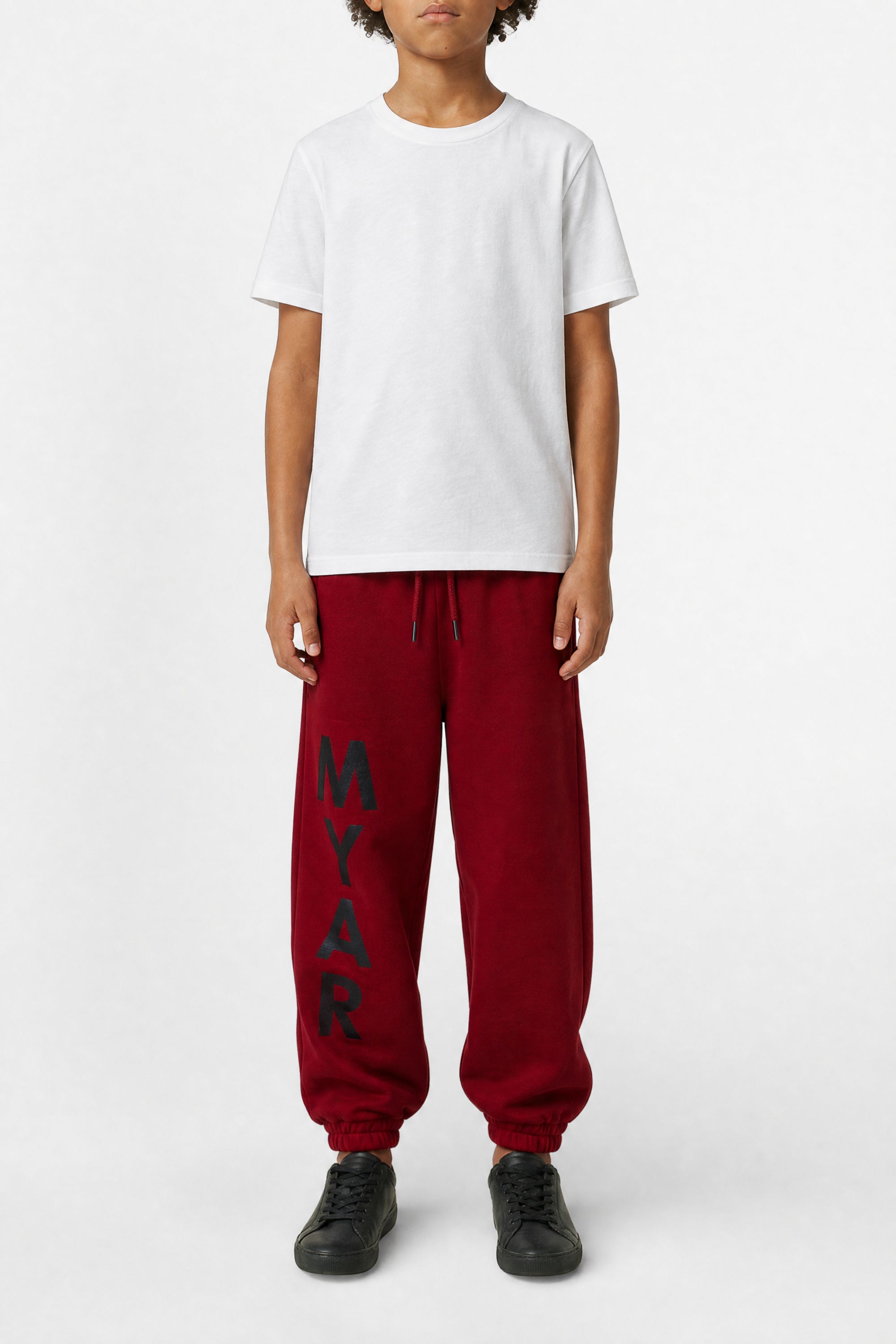 Track trousers with logo - Deep Red